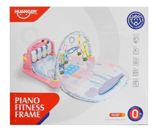 Gimnasio Para Bebe Con Luz Y Música Rosa 1741985