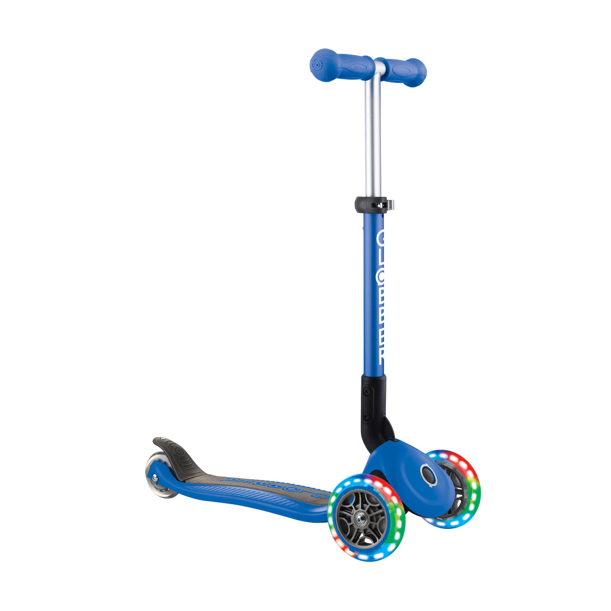 Globber Monopatin Junior plegable Lights Navy Blue 437-100
