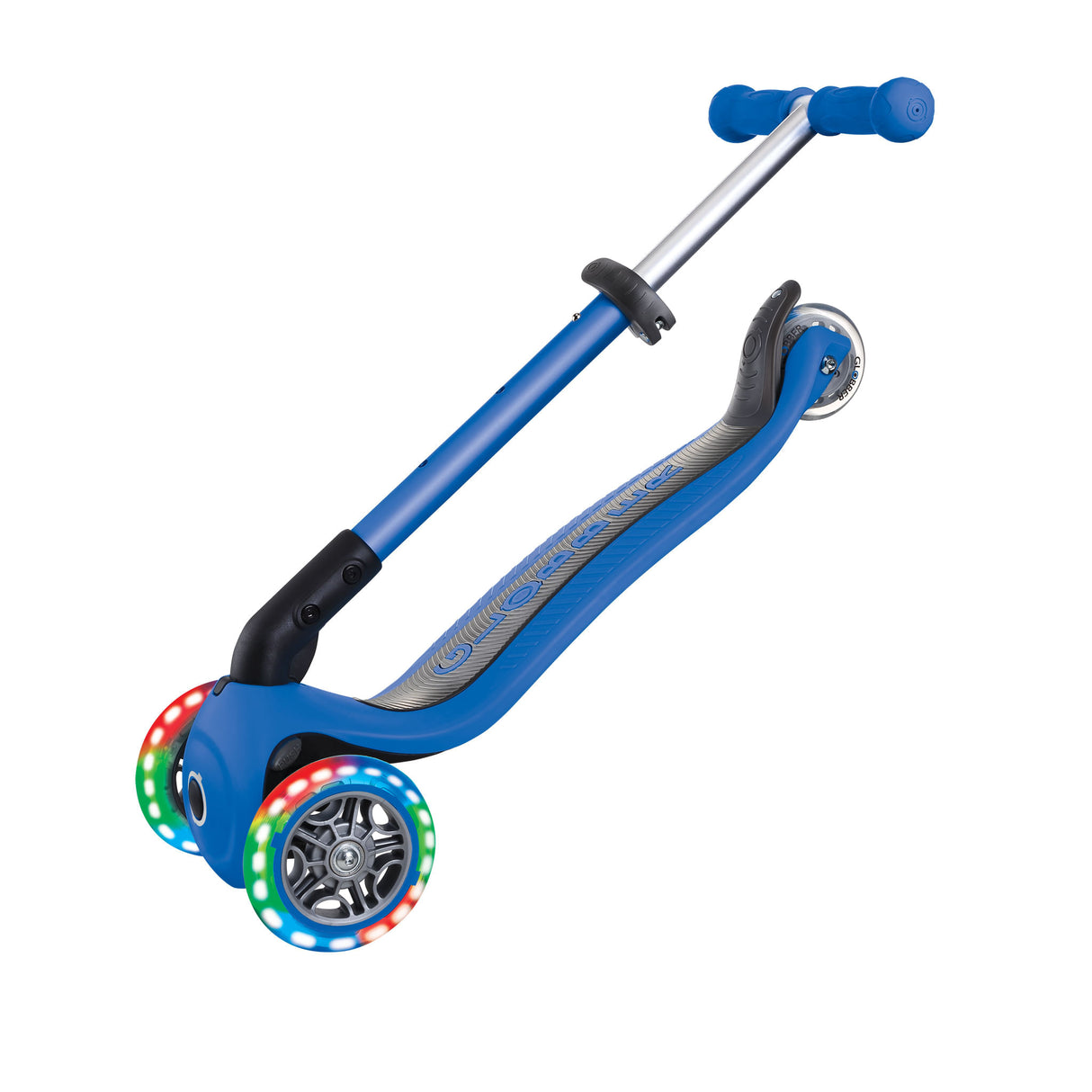 Globber Monopatin Junior plegable Lights Navy Blue 437-100
