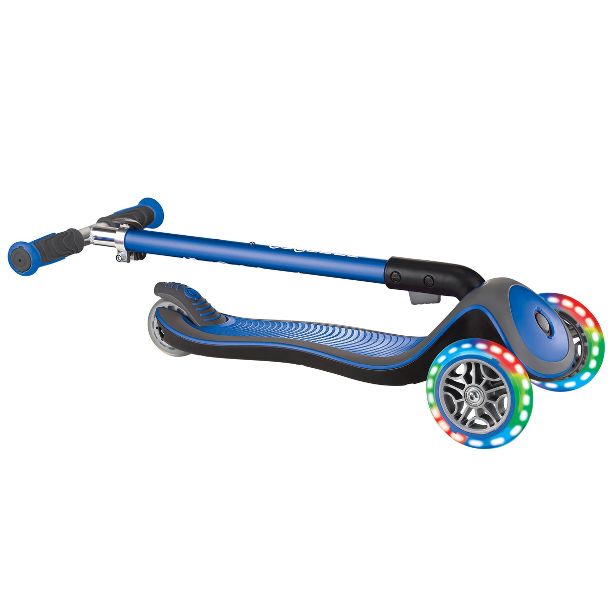 Globber Monopatin Elite Deluxe Lights Navy Blue 444-400