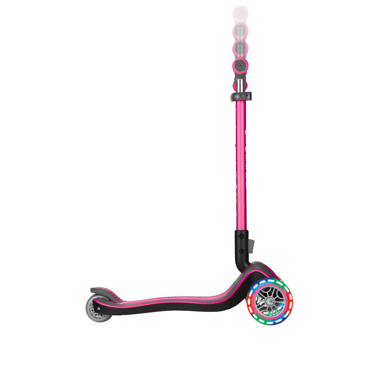 Globber Monopatin Elite Deluxe Lights Deep Pink 444-410