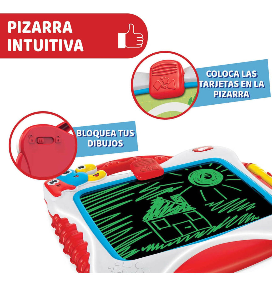 Chicco Mi Primera Pizarra Edu4you 10688