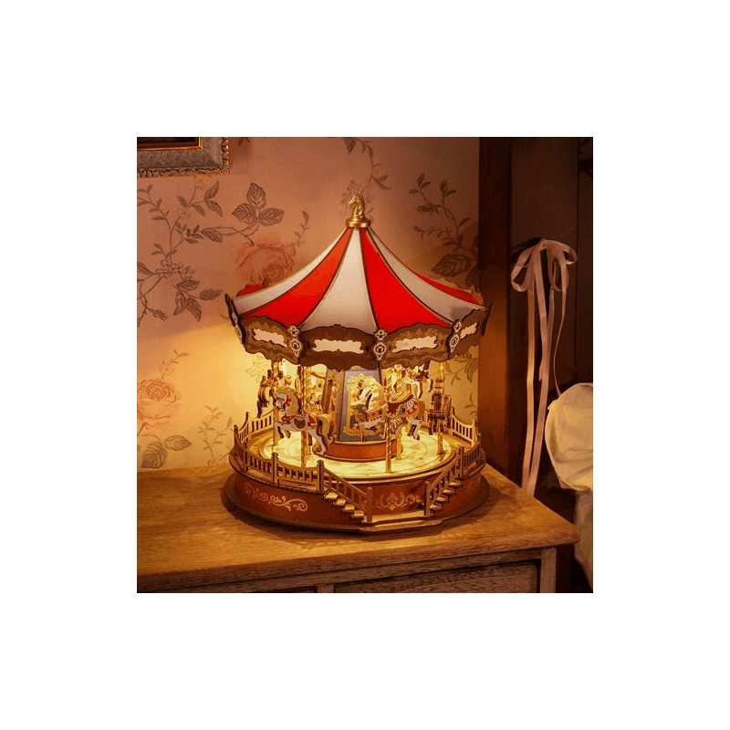 Robotime Puzzle Rolife Classic Carousel AMC01