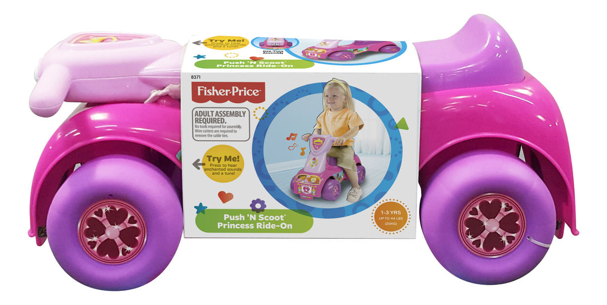 Fisher Price Pata Pata Popper Auto Princess Rosa 40447
