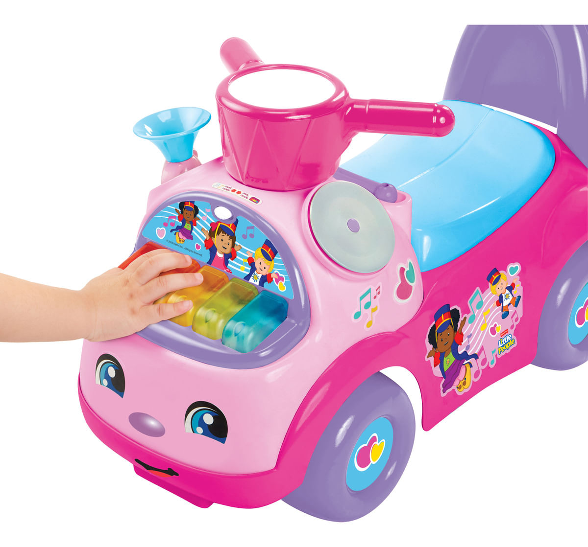Fisher Price Correpasillos Desfile Musical Rosa 40449