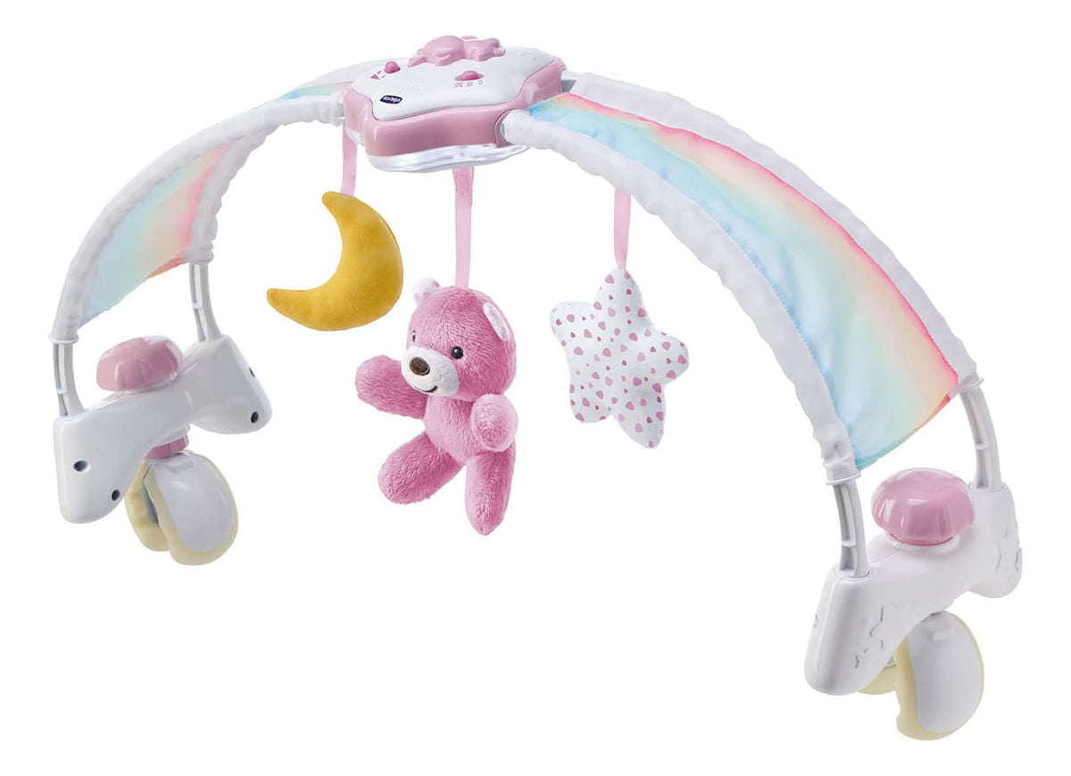 Chicco Rainbow Sky Proyector Para Cuna Rosa 104731