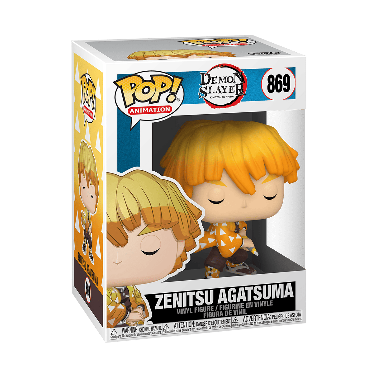 Funko Pop Demon Slayer Zenitsu Agatsuma 49012
