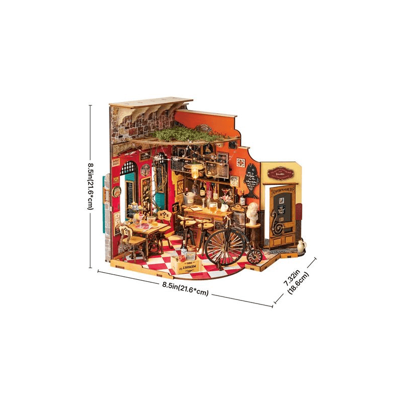 Robotime Puzzle Rolife Cheers Bar & Dining DG173