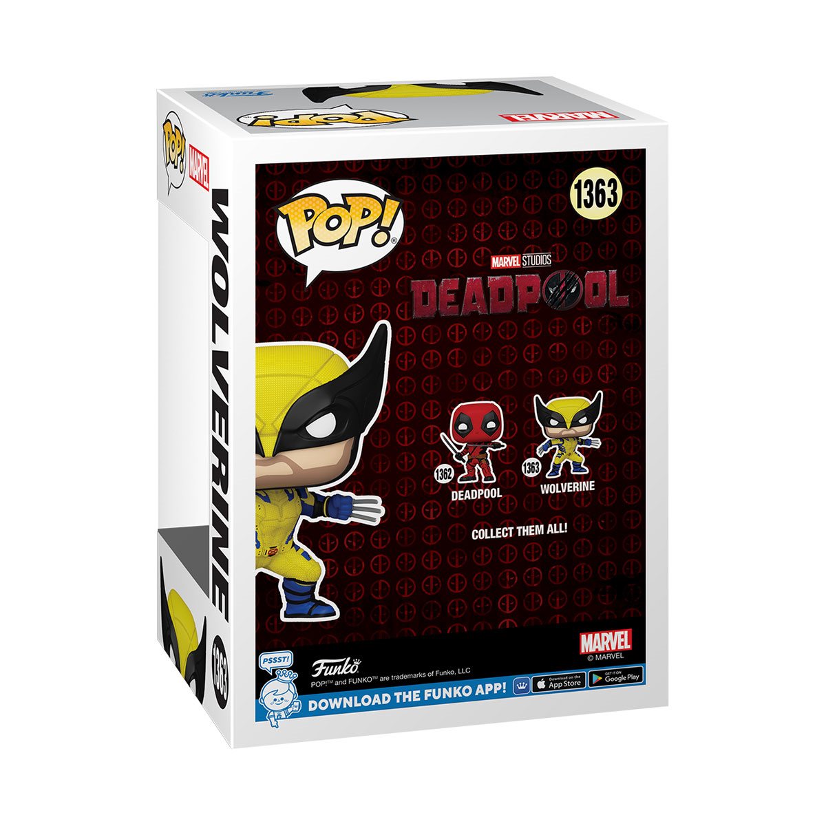 Funko POP Marvel Deadpool 3 Wolverine 79767