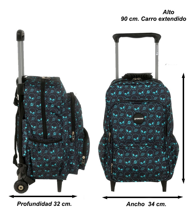 Gremond Mochila Con Carro Kids 24l Marciano 05051490092