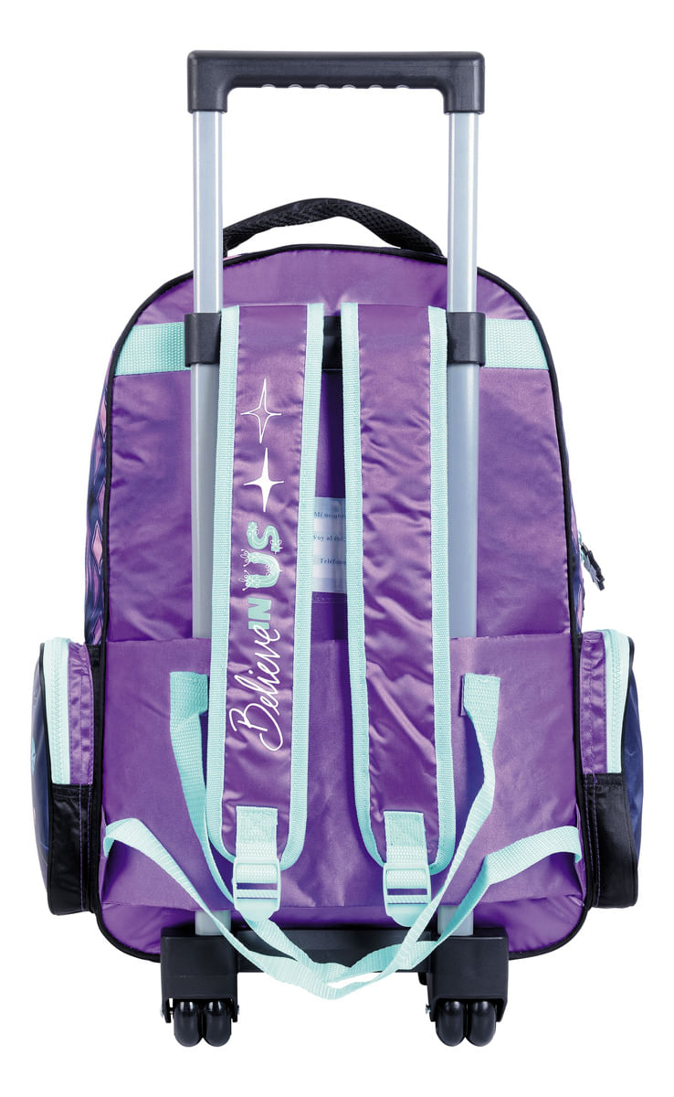 Mochila Frozen Relieve Con Carro 18 Pulgadas 57817