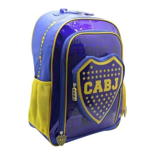 Mochila Boca Jrs Espalda 18 Pulgadas Bo284