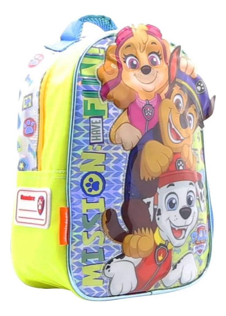 Mochila Paw Patrol Espalda 12 Pulgadas Pw107