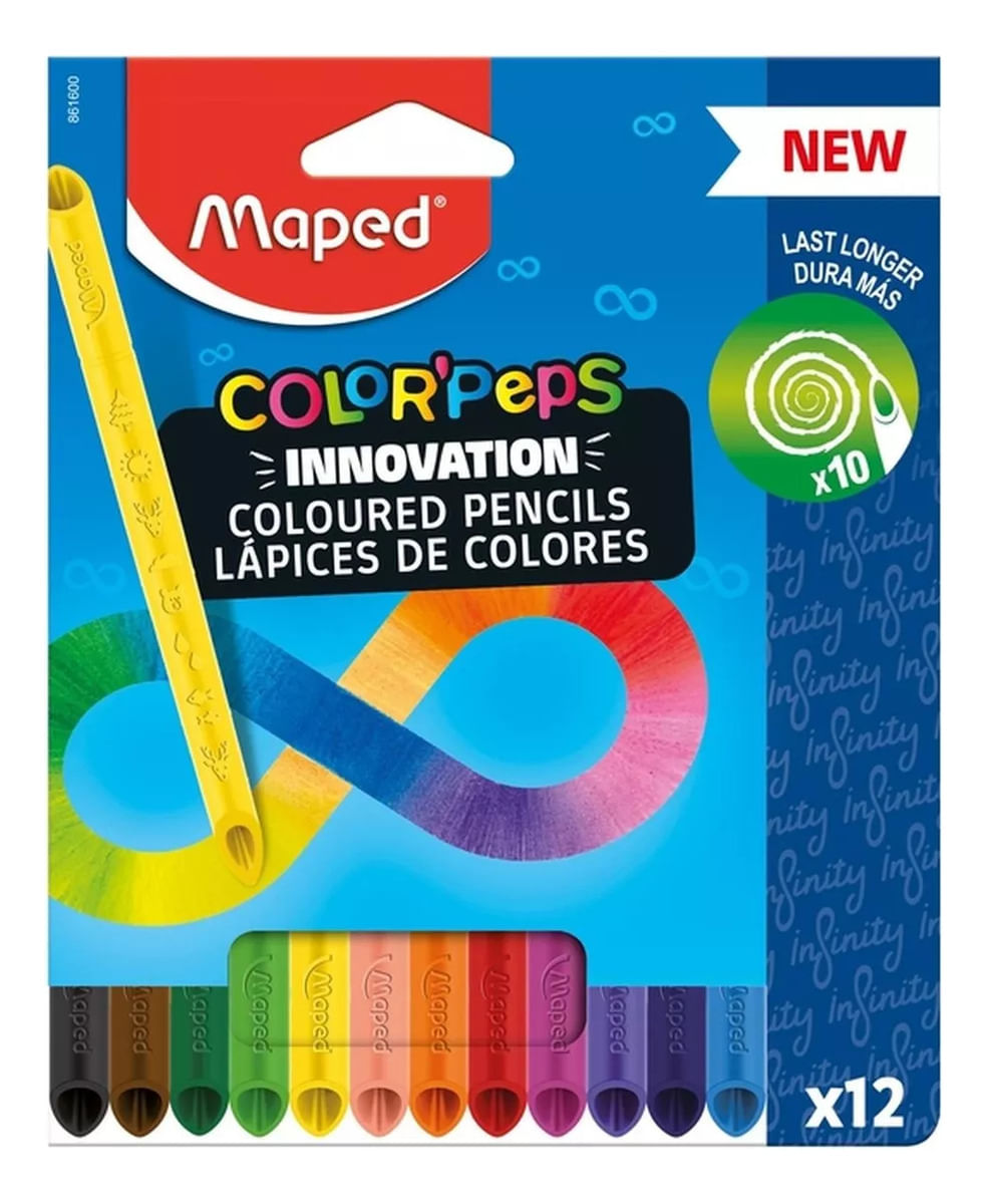 Maped Colorpeps Lapices Infinity Estuche X12 861600