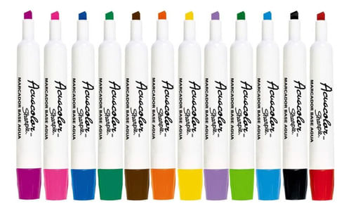Marcador Acuacolor 12 Piezas Sharpie