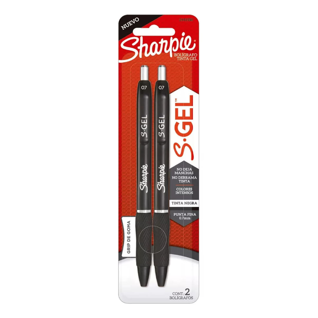 Sharpie Boligrafo Tinta Gel 0.7mm x2 2142350