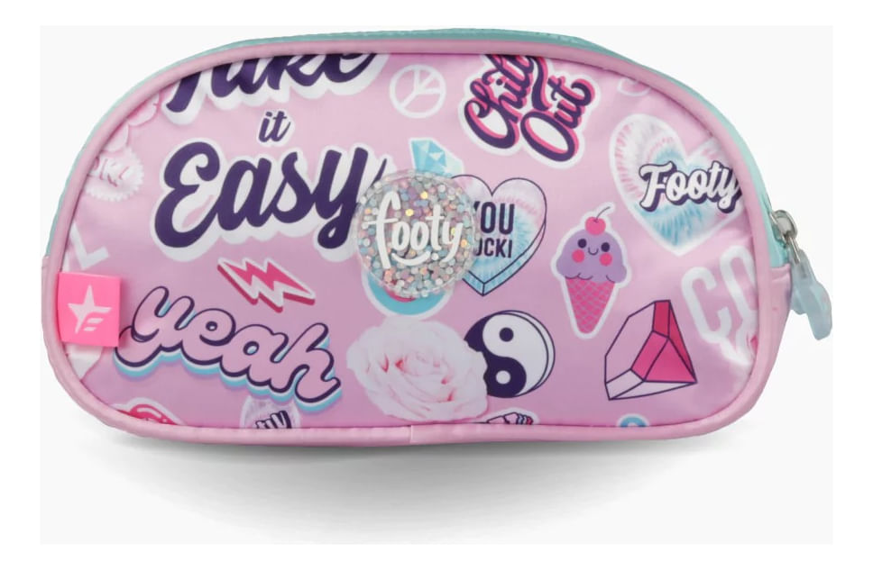 Footy Cartuchera Con Led Good Vibes F21022