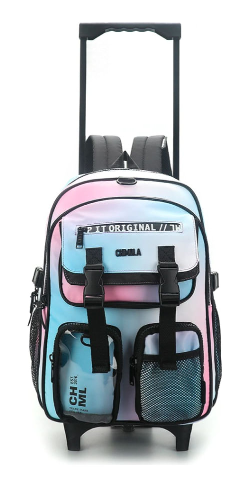 Chimola Mochila Con Carro Gradient Multibolsillo 17 Fs33