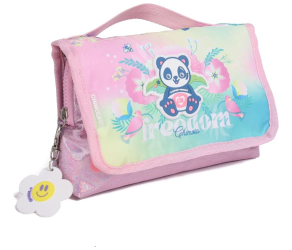 Chimola Cartuchera Completa Desplegable Trama Panda TR110