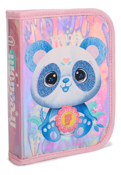 Cartuchera Completa Uv Panda Bt112 Chimola