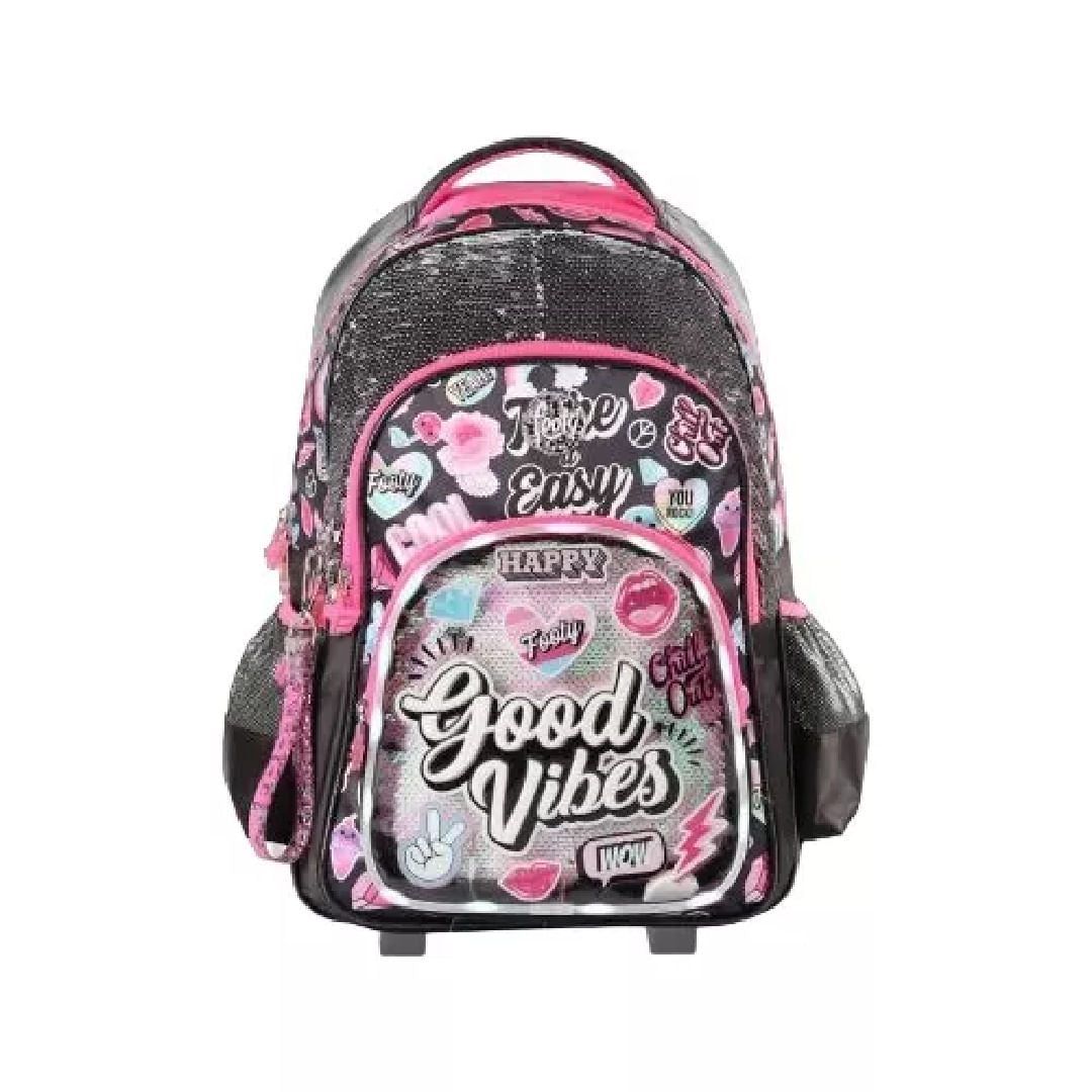 Footy Mochila Good Vibes con luz led y carro 18P F2121.01.UNICO
