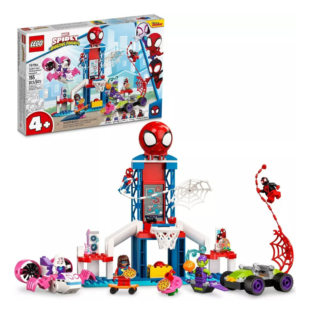 Lego Marvel Spider-man Webquarters Hangout Buildable 10784