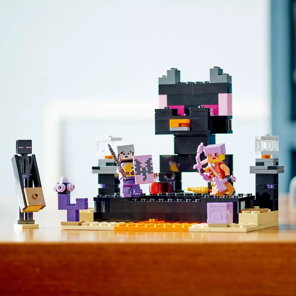 Lego Minecraft The End Arena Ender Dragon Battle Set 21242
