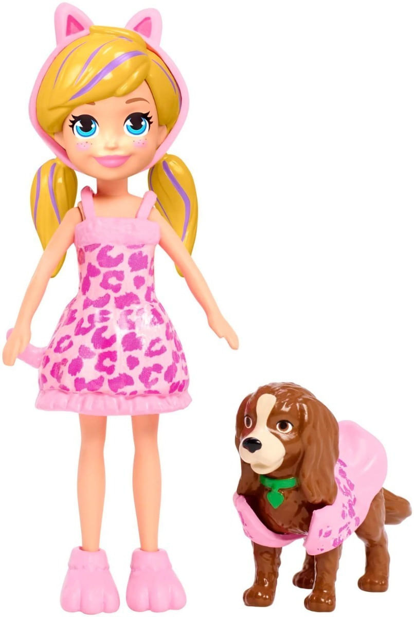 Muñeca Pack Disfraces Polly Pocket Gdm15 Mattel
