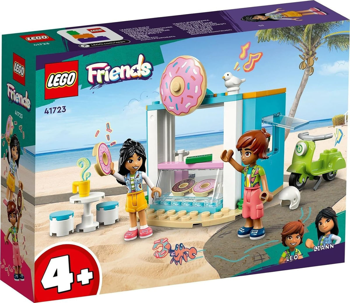 Lego Friends Tienda De Donuts 63 Pzs 41723