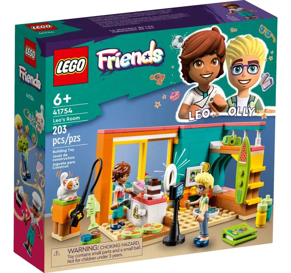 Lego Fiends Habitacion De Leo 203 Pzs 41754