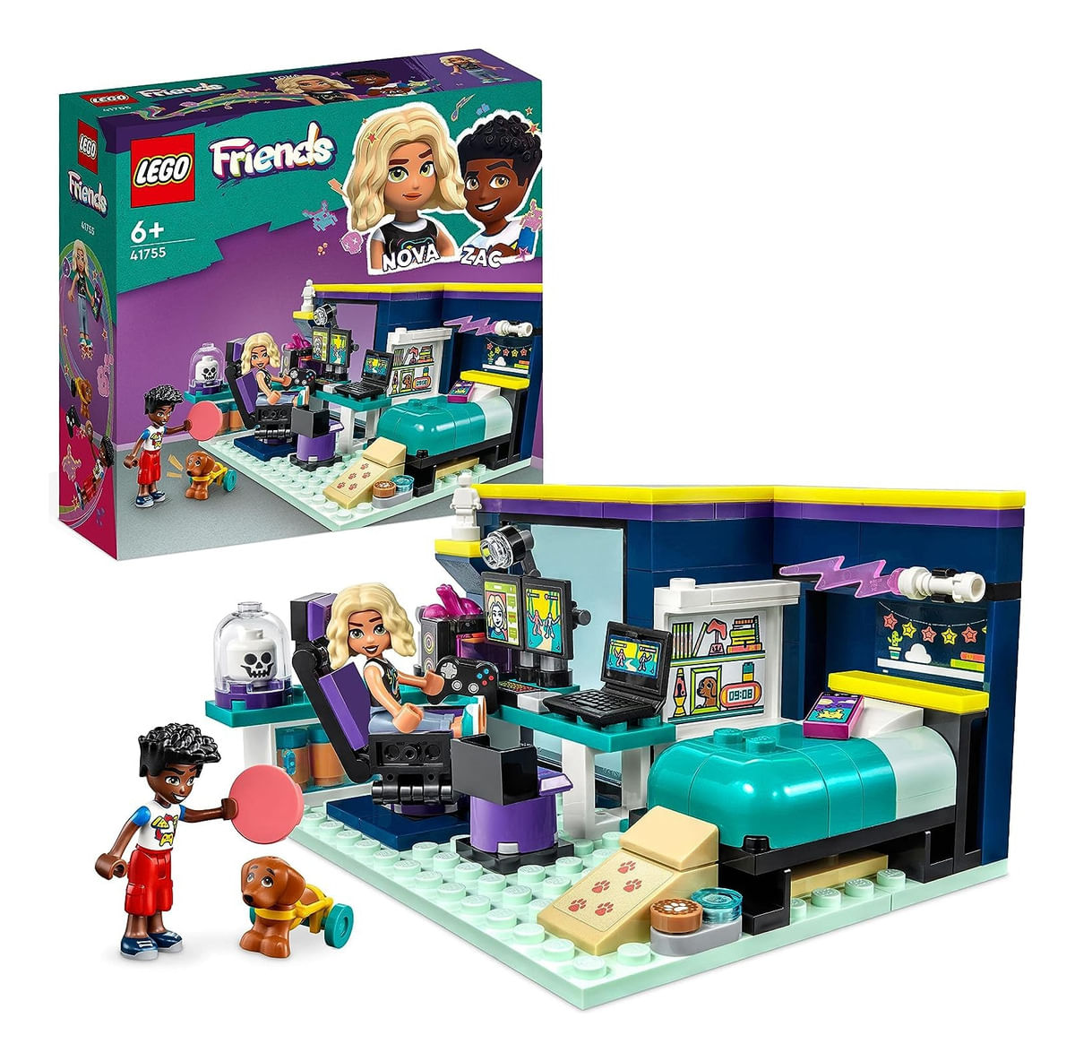 Lego Friends Habitacion De Nova 179 Pzs 41755