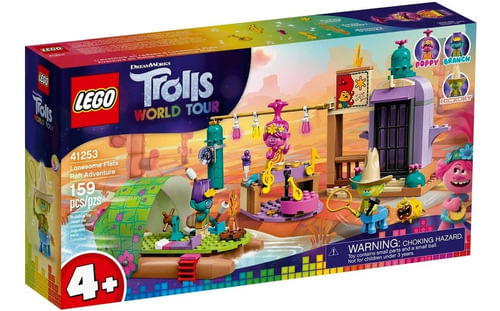 Lego Trolls World Tour Aventura en Balsa en Lonesome Flats 41253 159 Piezas