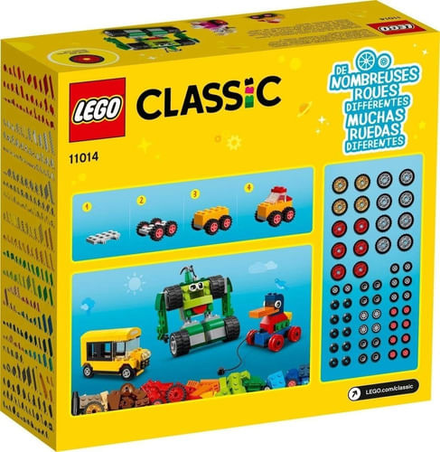 Lego Classic Ladrillos Y Ruedas 11014