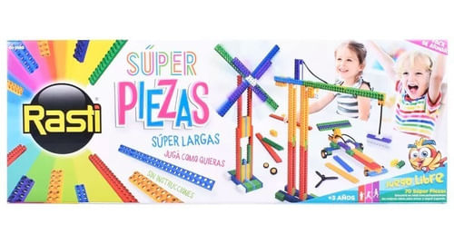 Súper Rasti 70 Piezas Largas 011088
