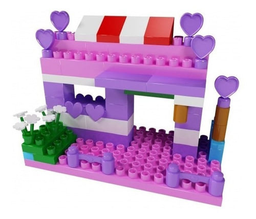 Blocky Balde Encantada 100 Piezas 010629