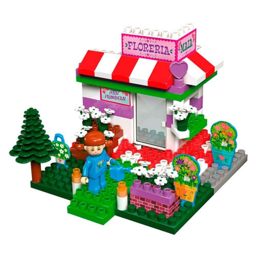 Blocky Chicas Floreria 100pzs 010675