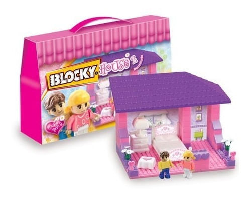 Blocky House Dormitorio 80 Pzs