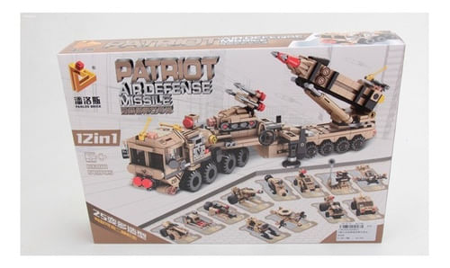 Panlos Bloques 12 En1 Patriot Air Defense 1781623