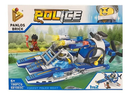 Panlos Vehículo De Policía Bloques 1825958