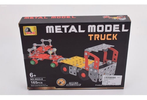 Arma Tu Vehículo De Metal 165 Pcs 1901352