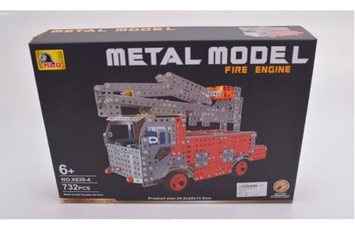 Arma Tu Camión De Bomberos De Metal 1913148