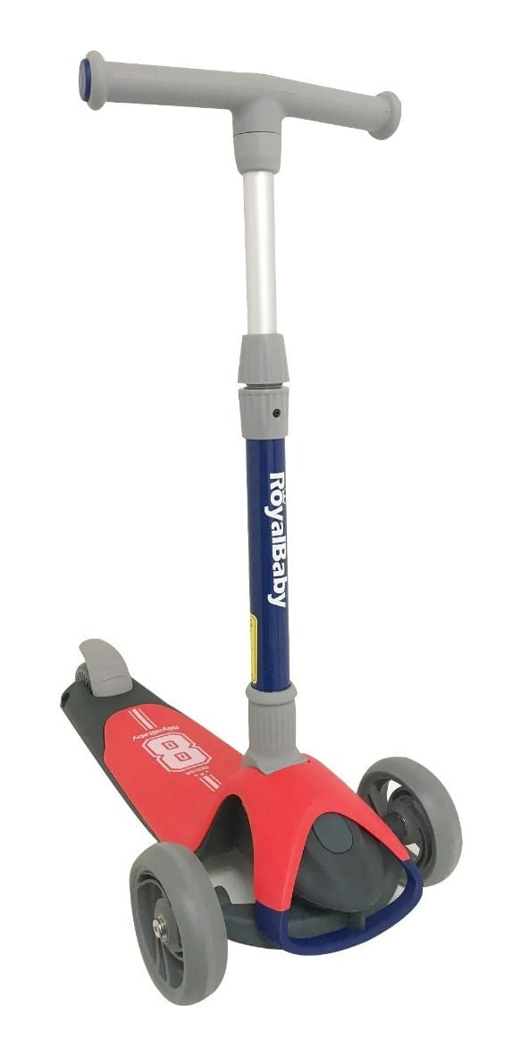 Royal Baby Monopatin Plegable Azul/rojo Rb-s1