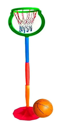Juego De Basquet Completo Con Pelota Juegosol En Bolsa 39b