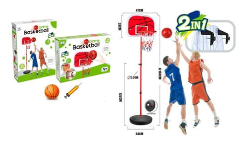 Aro De Basquet con Pie Extensible 1817719