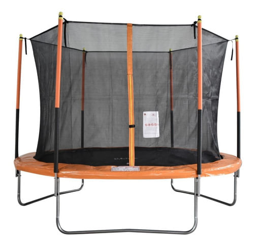 Cama Elástica Naranja Con Negro 305 Cm Tr10