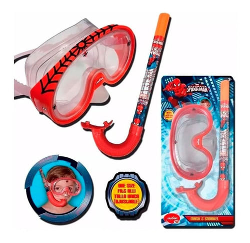 Set De Buceo Spiderman Ds9022sp