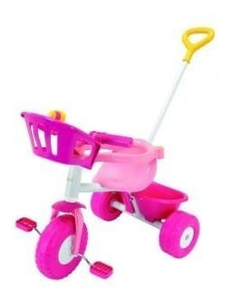 Triciclo Infantil Rondi Metal Rosa 3500