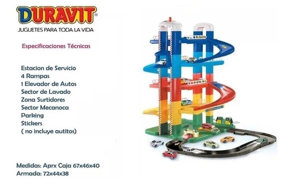 Duravit Estación De Servicio 4 Rampas