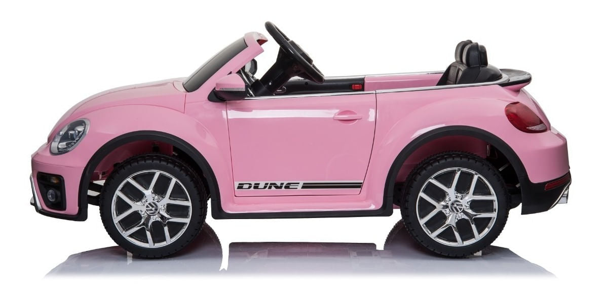 Auto A Bateria Volkswagen New Beetle Cl-shx4303 Rosa