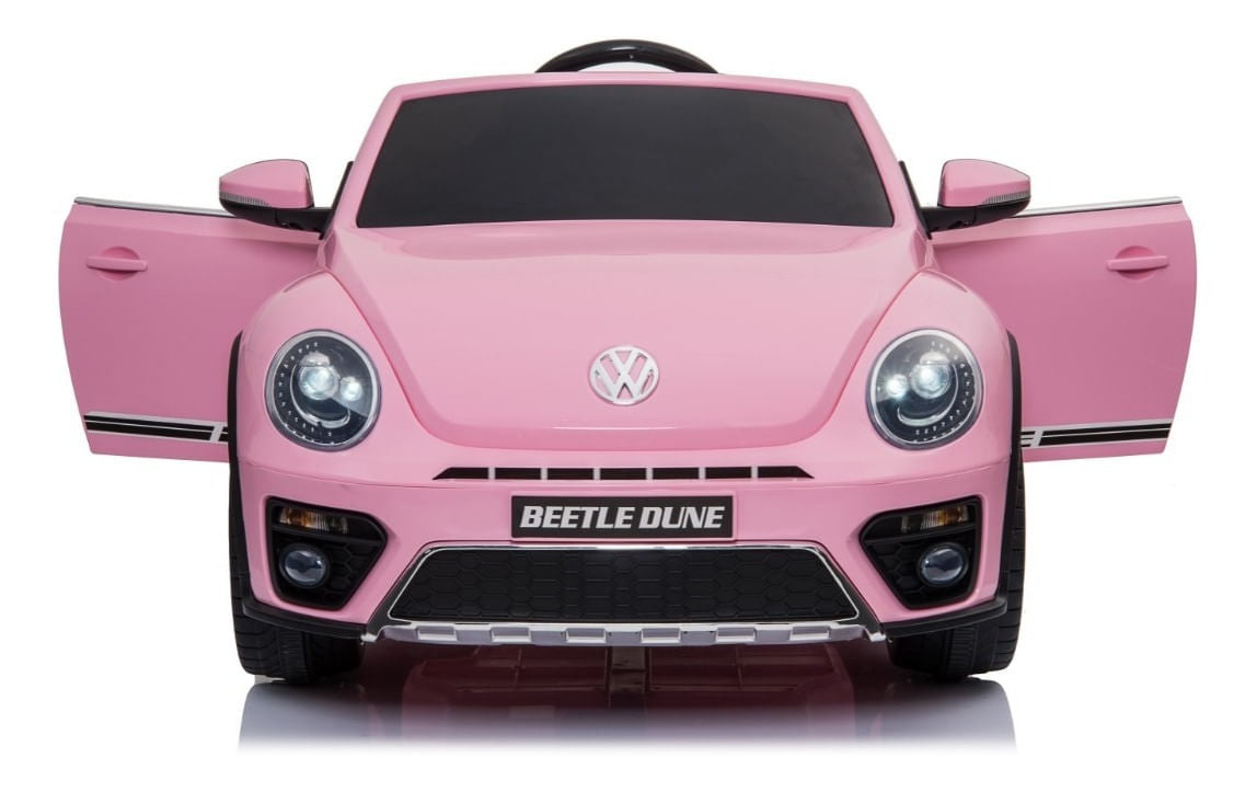 Auto A Bateria Volkswagen New Beetle Cl-shx4303 Rosa
